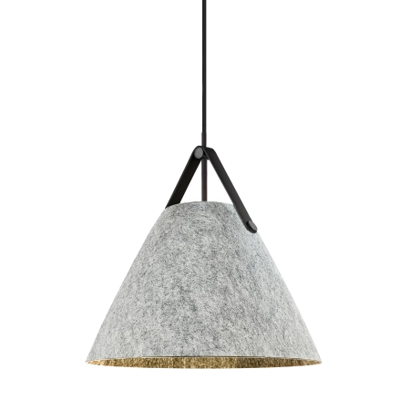 Lampa wisząca jasnoszara Strap NO84343010 - Design for The People